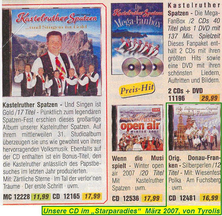 Unsere CD im 